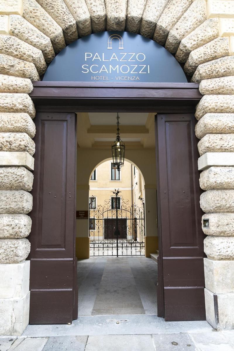 ホテル Palazzo Scamozzi ヴィチェンツァ エクステリア 写真